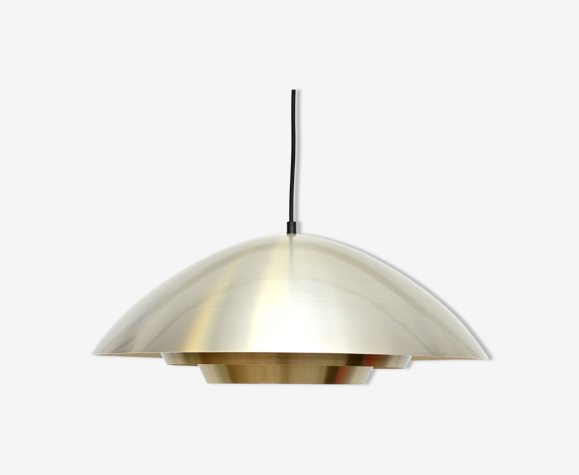 Suspension danoise en laiton doré des années 60