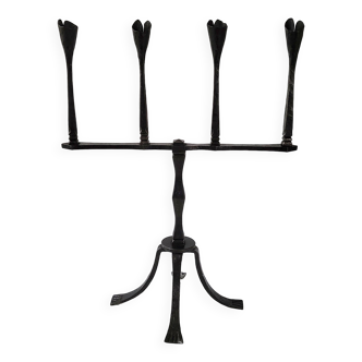 Vintage brutalist candlestick 1970