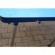60's blue formica table