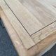 Renovated sideboard in solid oak from the 19th century, 190cm.