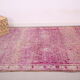 Purple Vintage Moroccan Rug 184 x 294 cm - Handmade Berber Rug - Wool Rug