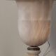 Ancient Médicis vase in alabaster and bronze fittings.