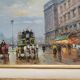 Walter SITA Oil on canvas Paris place de la concorde