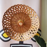 Applique en osier upcyclée