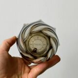 Smoked swirl vase.