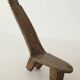 Chair / Armchair in monoxyl wood West Africa Lobi / Stargazer 1950