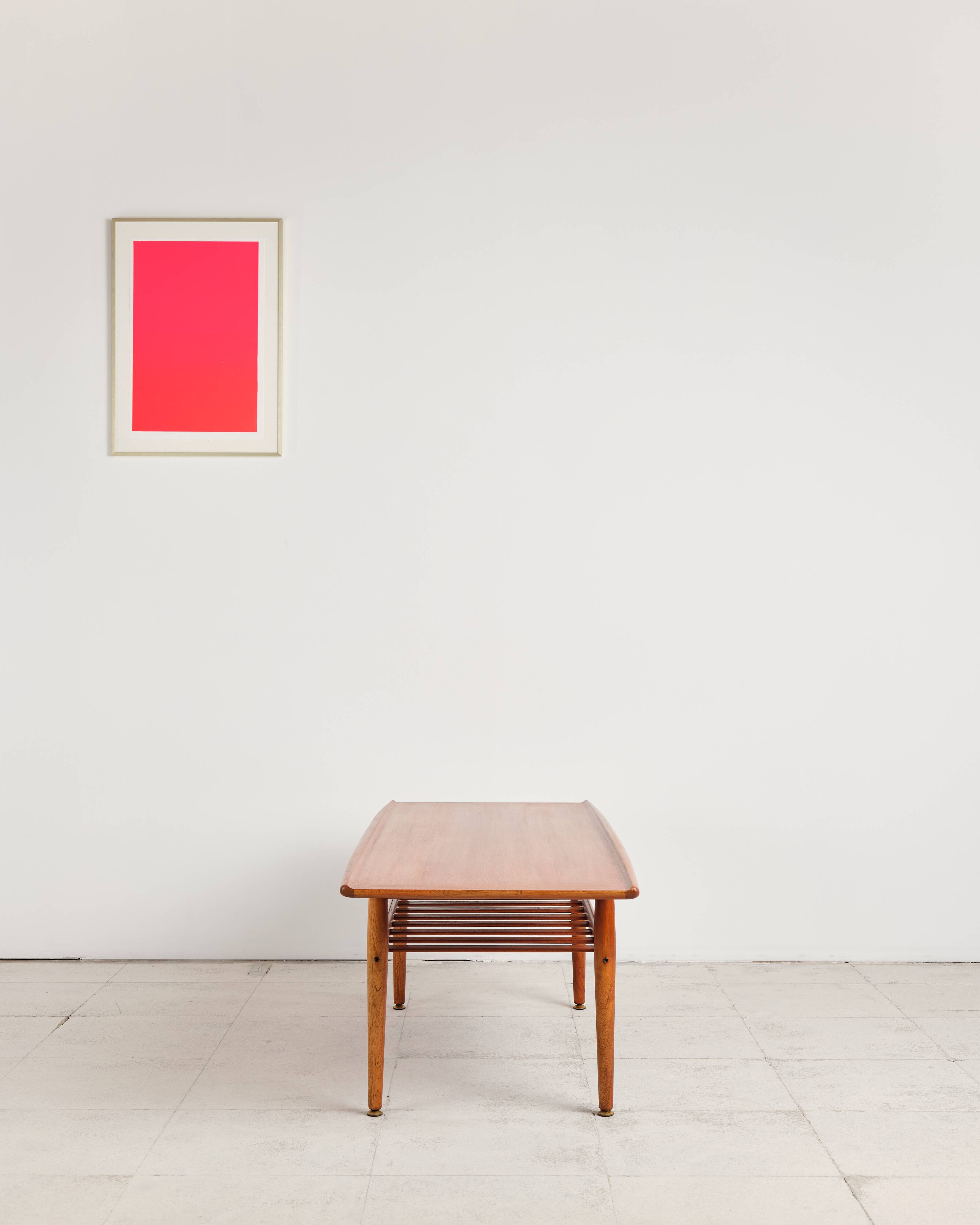 Large coffee table by Grete Jalk, Mid-Century Danish design.