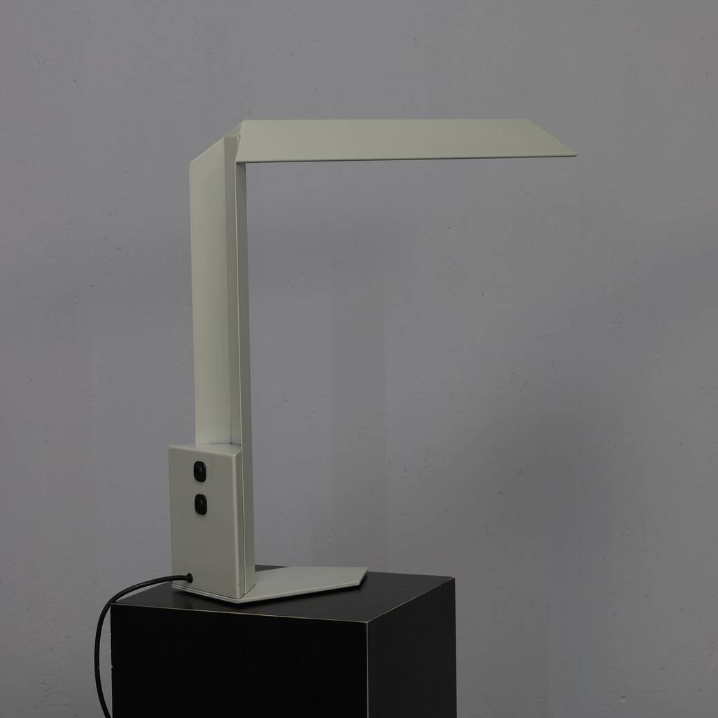 Rare Postmodern Architectural Desk Lamp by Mart van Schijndel,  80s
