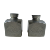Old travel inkwells