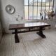 Table de monastère XXL en chêne, 19ème s.