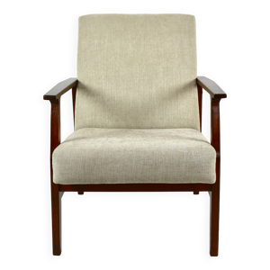 fauteuil club Beige Vintage,