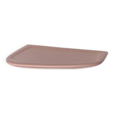 Pale pink porcelain wall shelf, 1960s