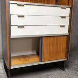 Vintage EFA bookcase and shelves by Georges Frydman