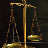 English brass scale of the 1940s