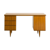 Vintage desk 3 drawers and 1 swing door