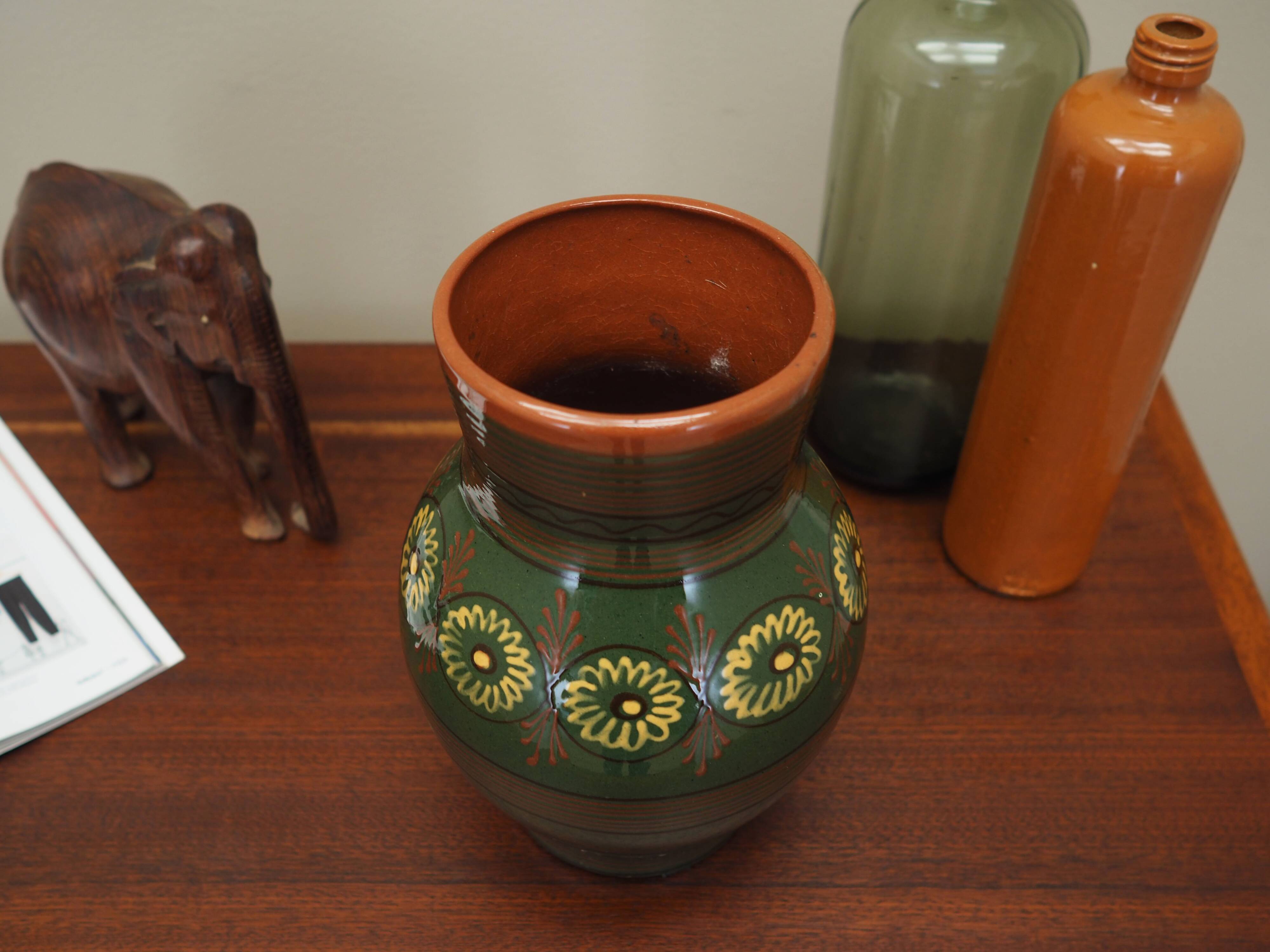 Ceramic vase, Danish design, 1970s, production: Denmark