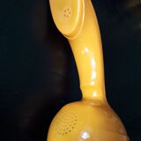 Old cobra orange vintage phone