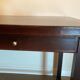 Bureau italien bois et cuir
