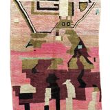 colourful Berber Moroccan wool rug