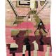 colourful Berber Moroccan wool rug