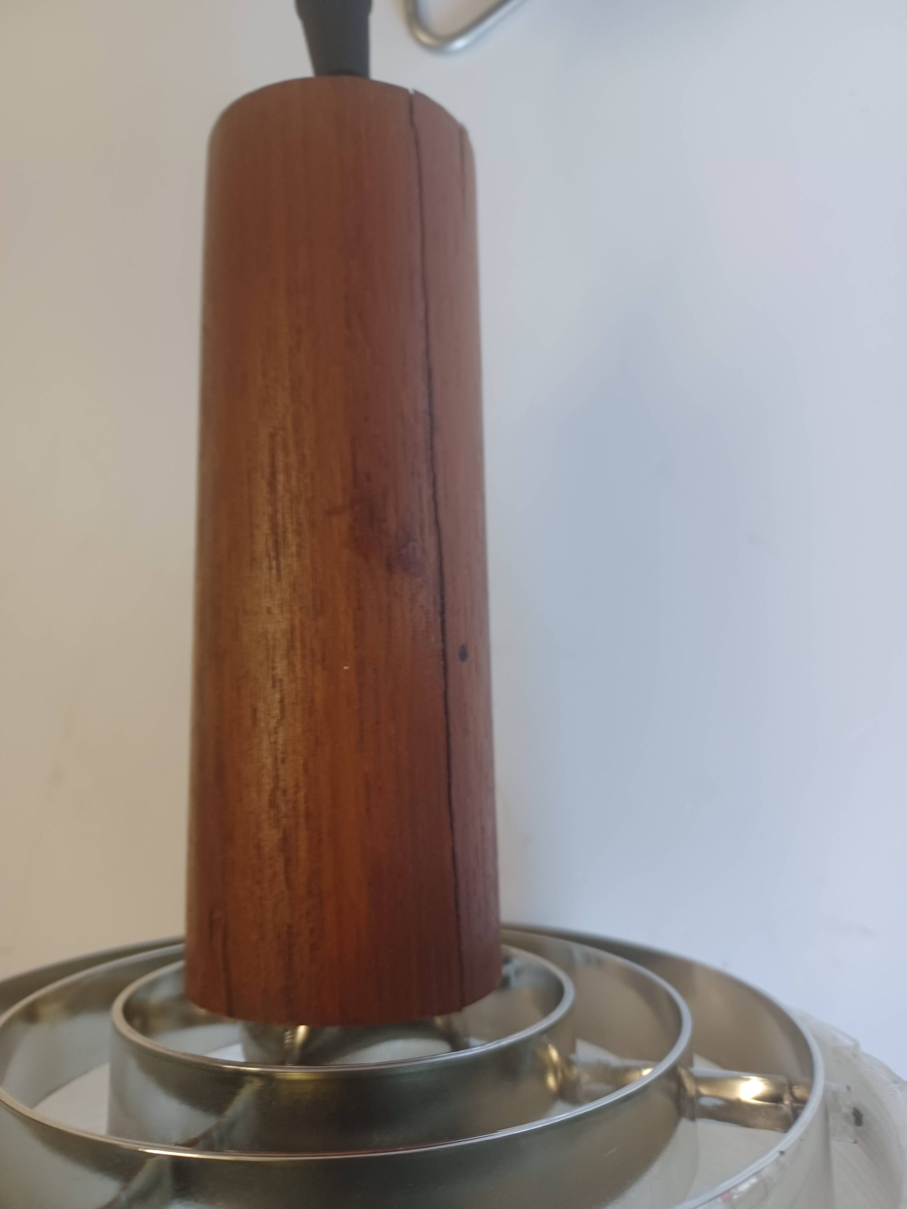 Vintage Scandinavian Pendant - in Perspex resin - 1950-60