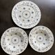 2 soup plates and 1 Myott Finlandia dish