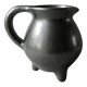Tripod ceramic pitcher from Périgord pottery, 1960s