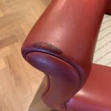 Model Lyra Leather Armchairs by Renzo Frau for Poltrona Frau, 1930s, Set of 2