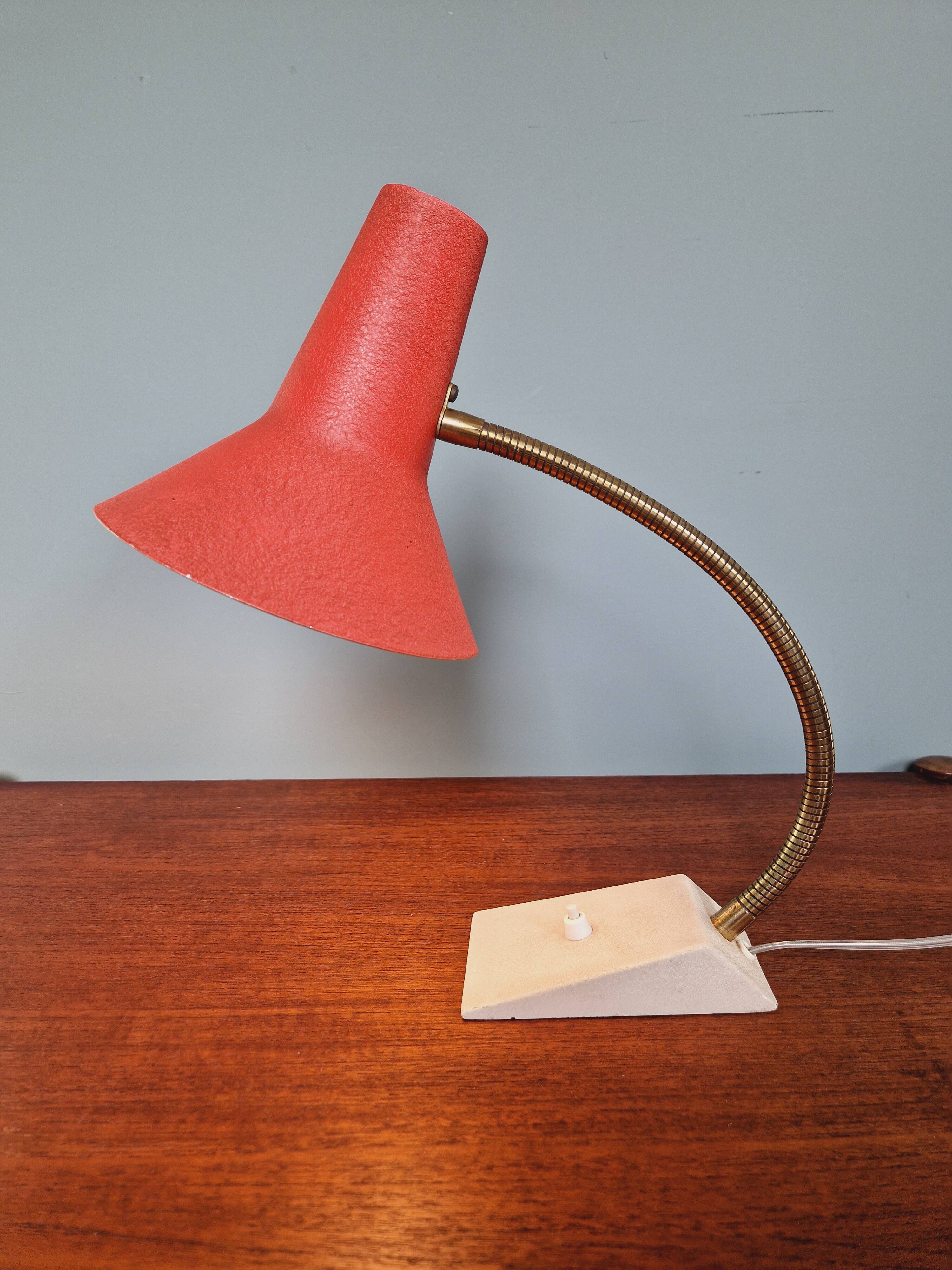 Vintage metal desk lamp, SIS (Germany), 1960s