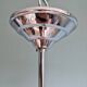 Art Deco Skyscraper pendant light in pink cracked glass