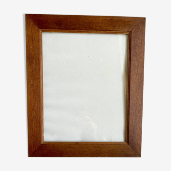 Glazed wooden frame, 1900