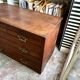 English commode Hobbs & Co 4 drawers in dark wood