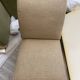 Fauteuil Art Déco en tissu vert