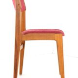 Set van 4 stoelen Erik Buch model 89 'Tjele'