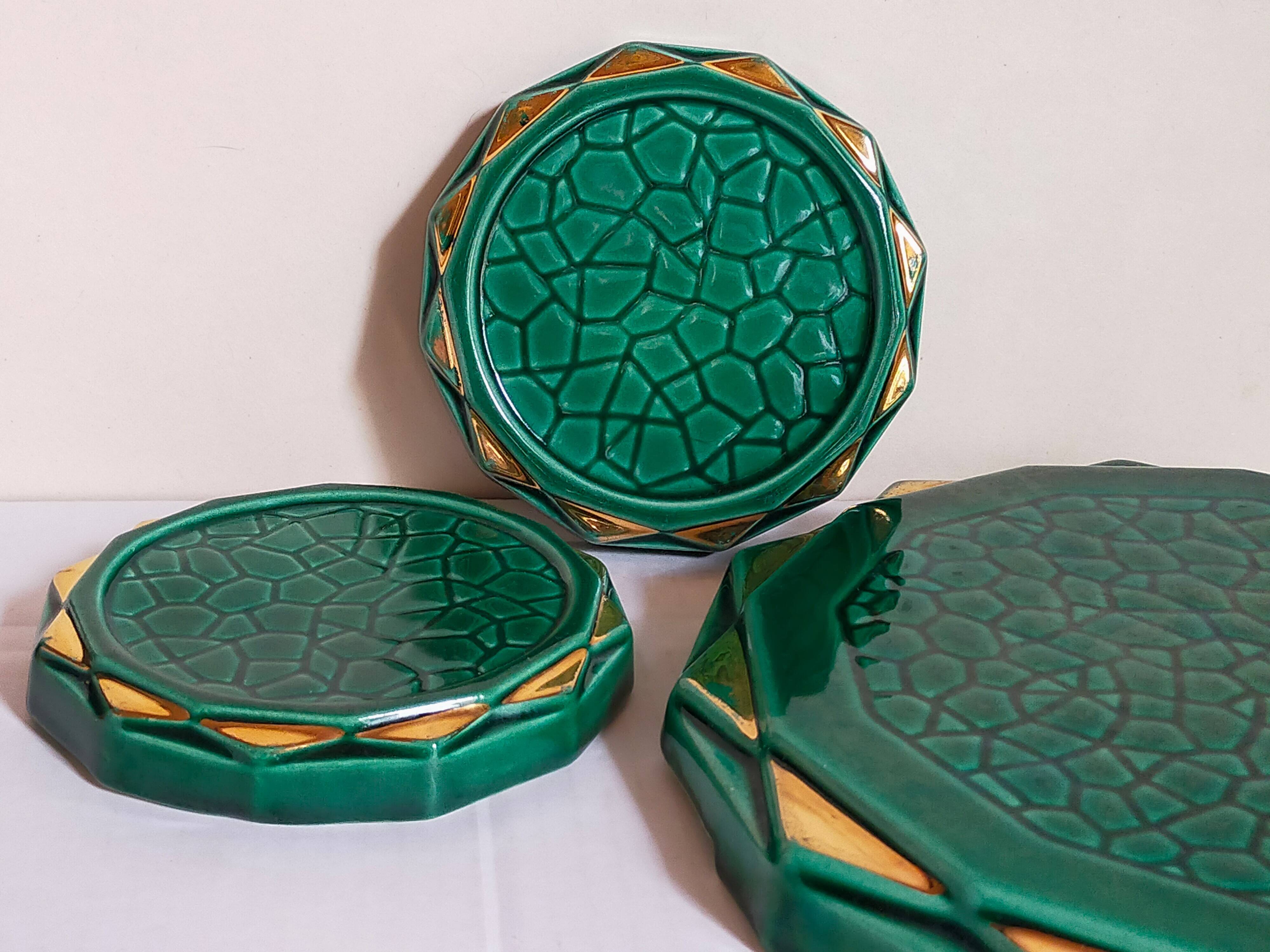 Slush trivets and bottle coastersvintages