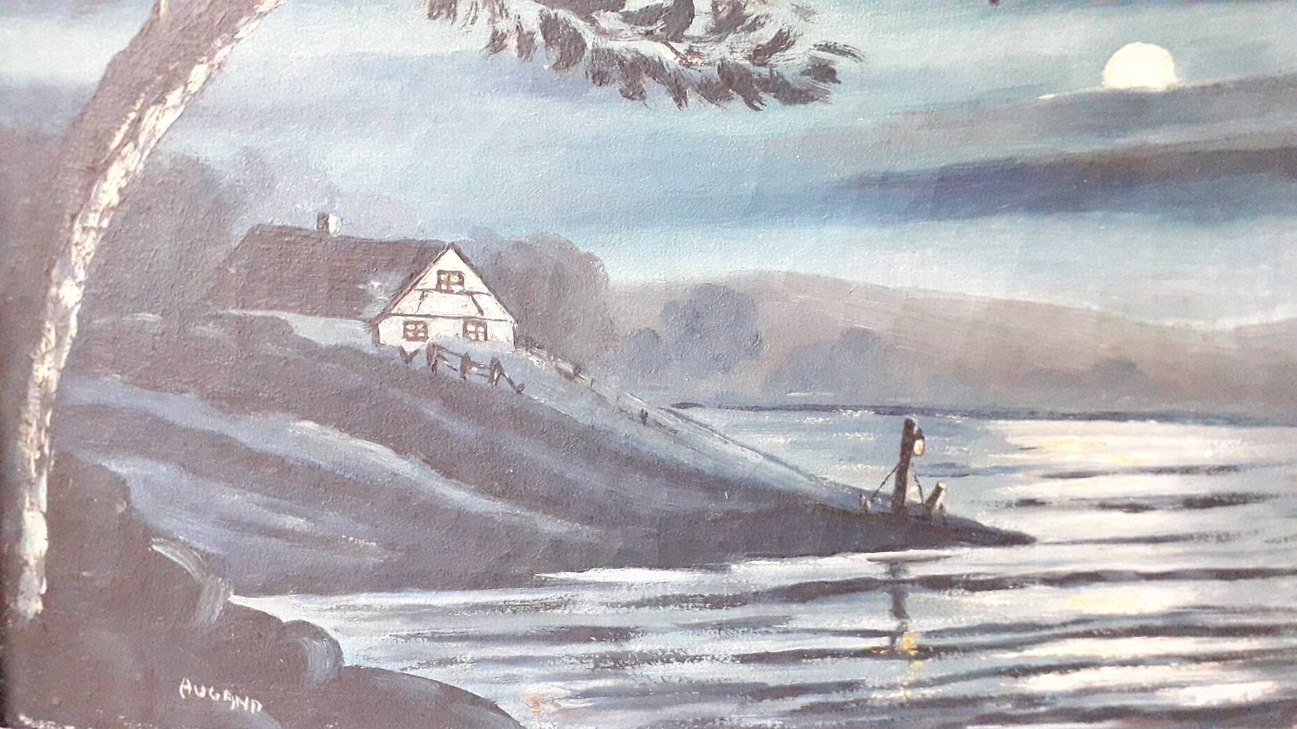 Oil painting on canvas