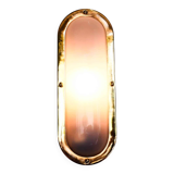 Old elongated barge wall light