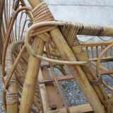Cot basket rattan