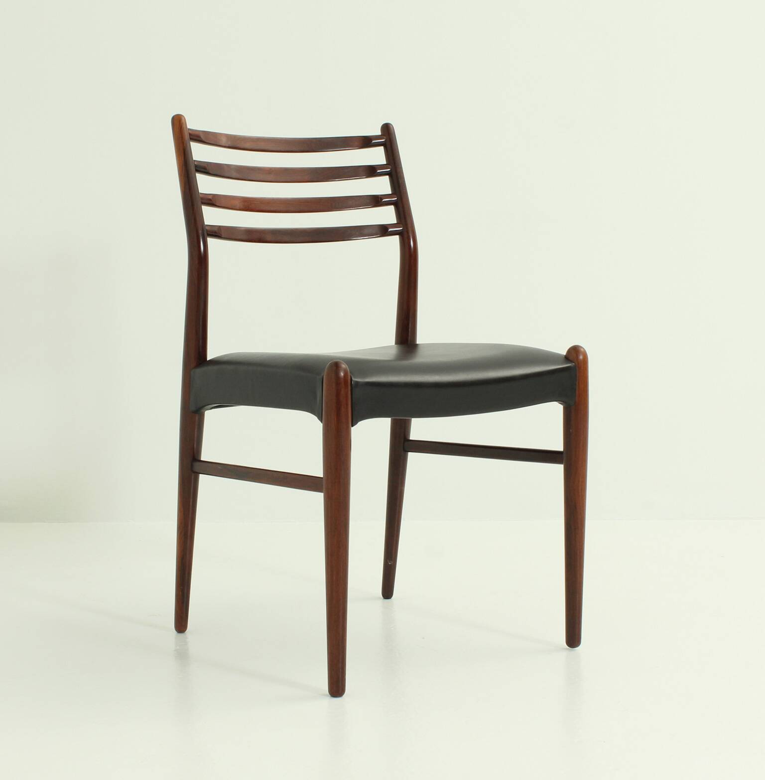 Dining chair in rosewood by Johannes Andersen, Denmark