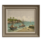 Vaniscotte: oil painting on canvas / view of the North coast