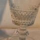 Crystal vase val saint lambert foot shower decor diamond tips