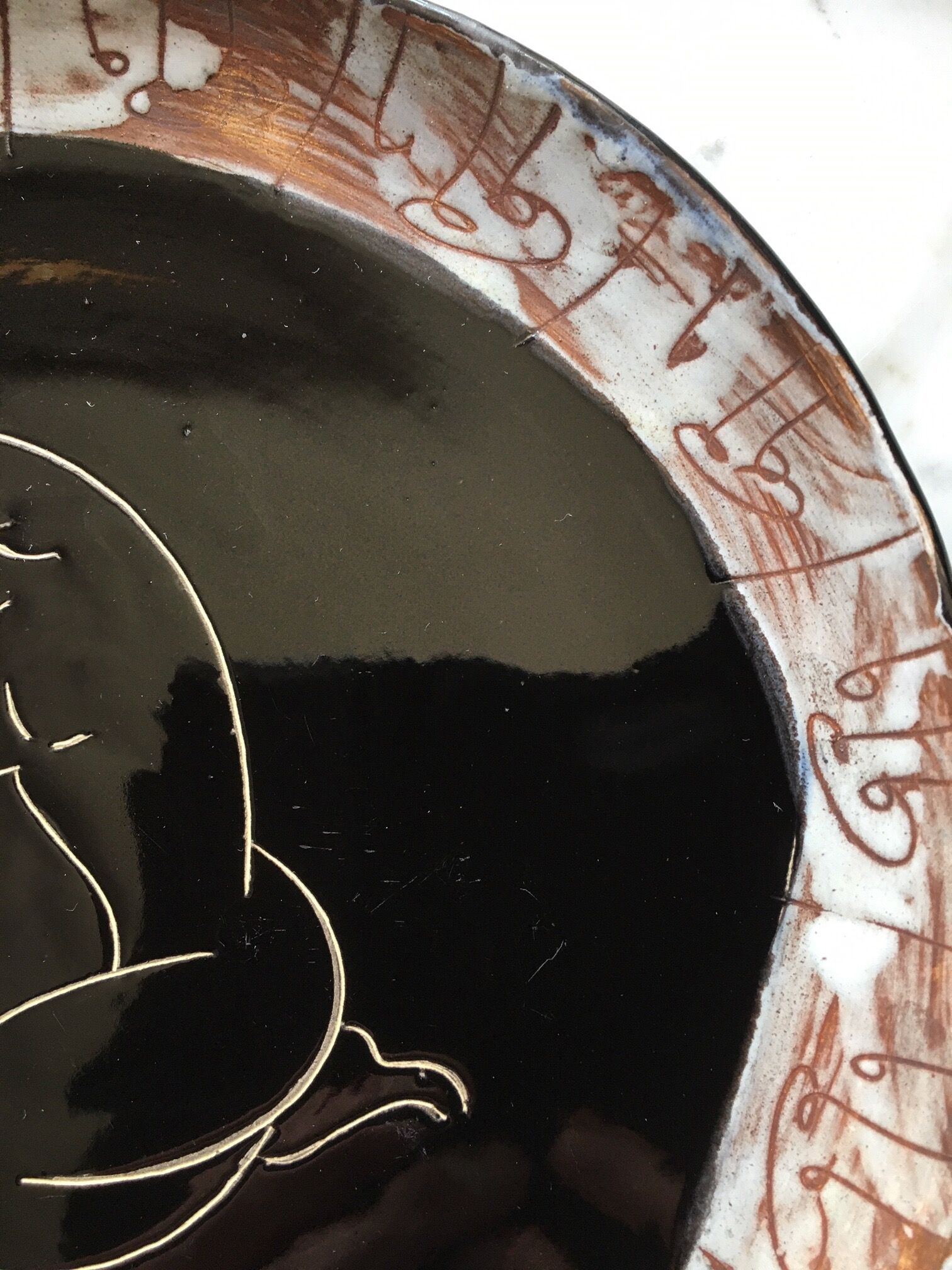 Dish Vallauris Cerenne Armida, 1950