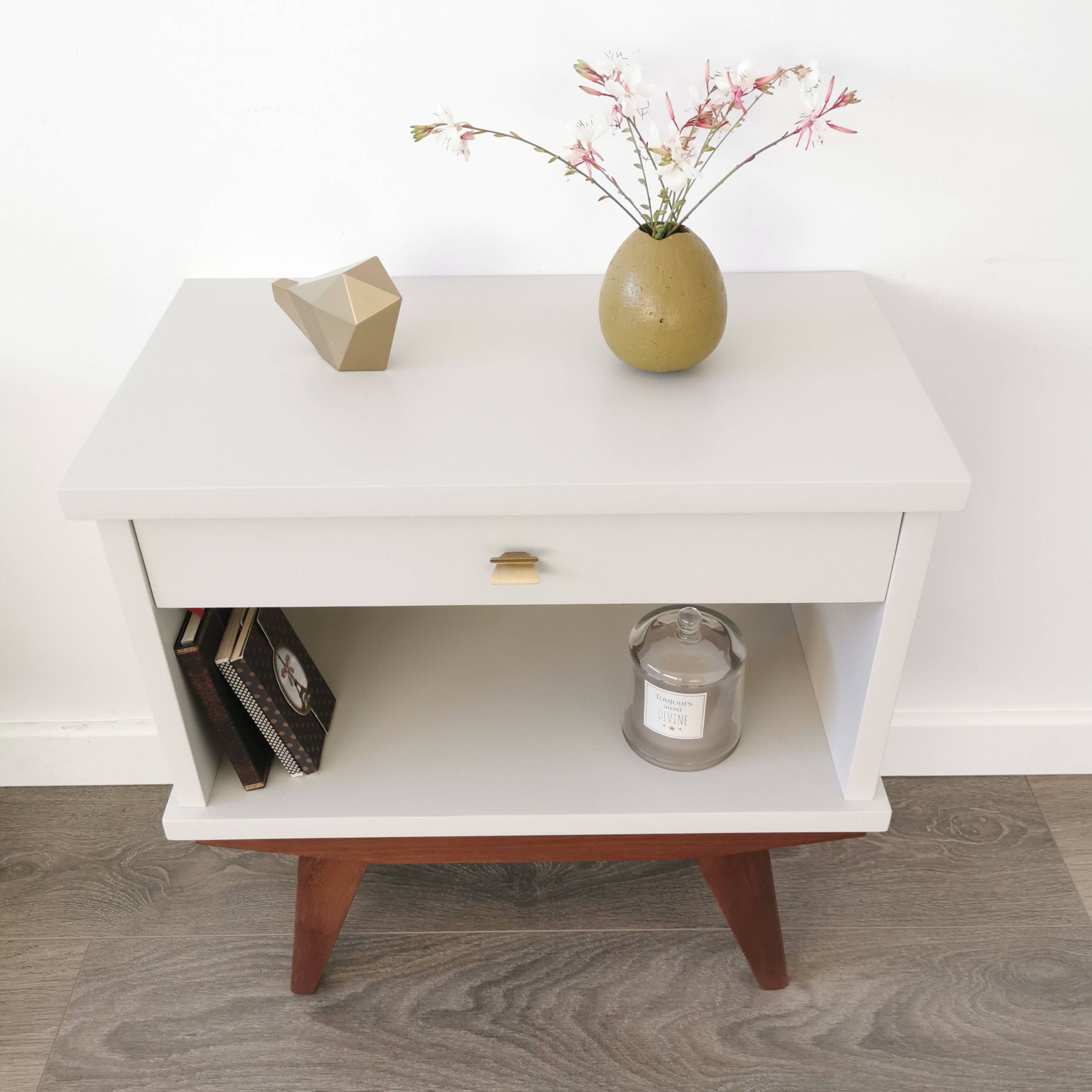 Vintage bedside tables