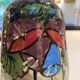 Art Deco Vase Hand-Painted – Carl Gebauer (Bürgel Germany, c. 1920-1930)