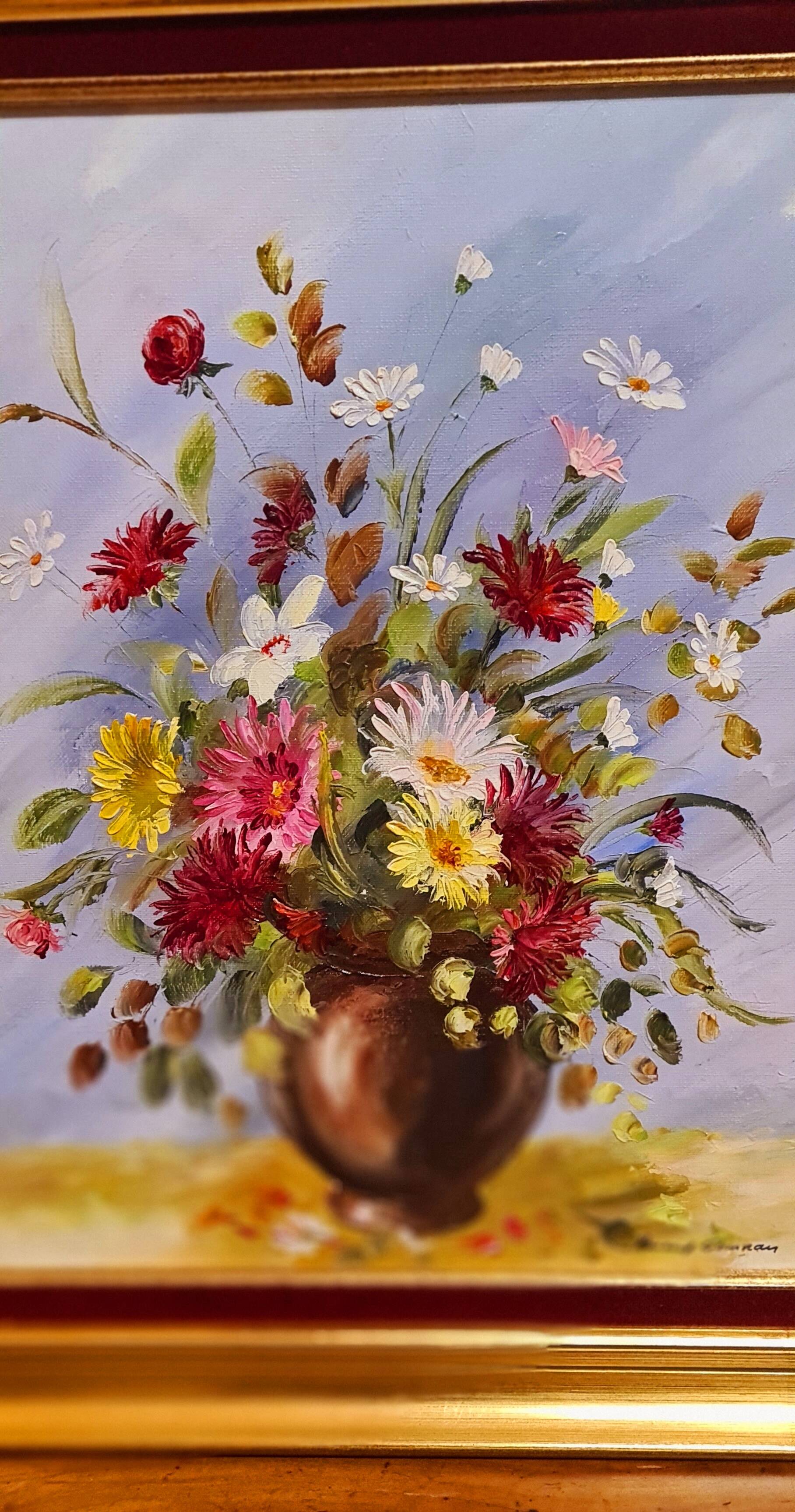 Large Oil on canvas Renaud Gouiran