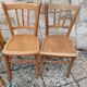 Lot 4 chairs Luterma vintage bistro