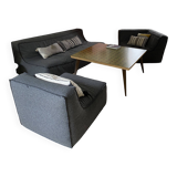 Designer sofa and armchair set
