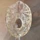 Pichet vintage en verre moulé