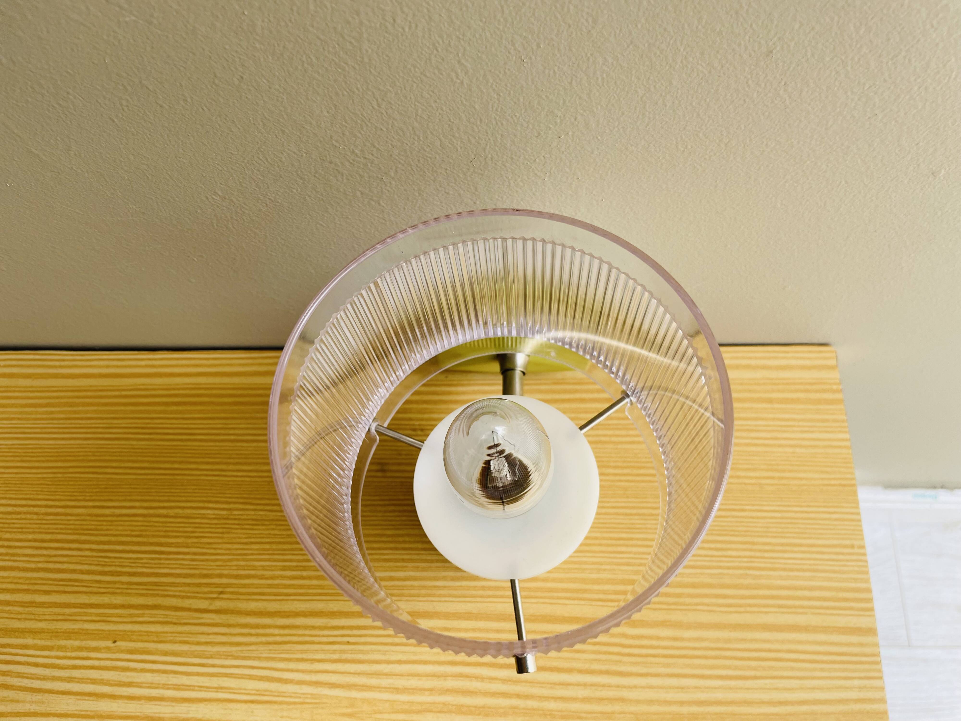 Portuguese mid century modern green  wall sconce light