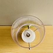 Portuguese mid century modern green  wall sconce light